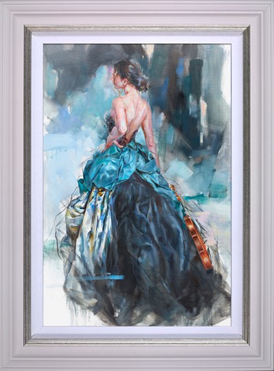Woven Dreams II by Anna Razumovskaya - Framed Stretch Canvas